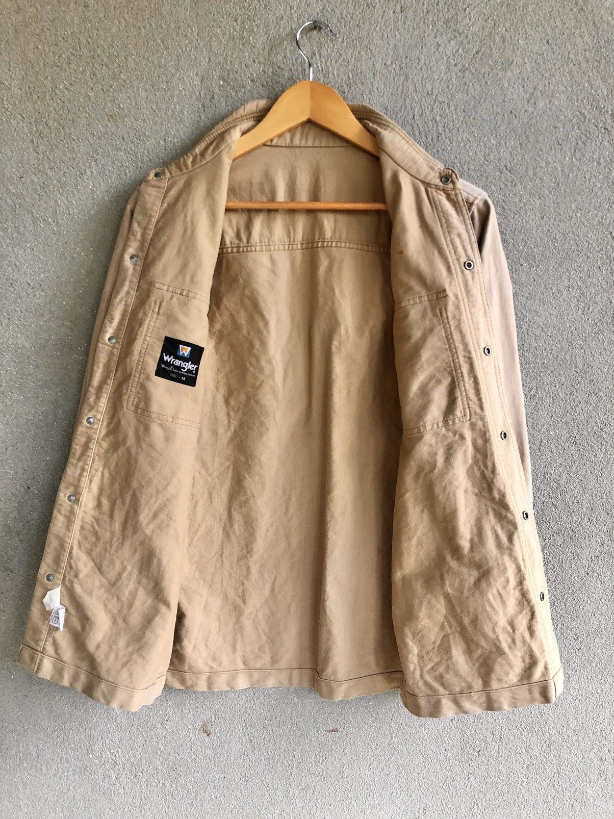 Vintage Vintage Wrangler shirt Jacket snap button Size US M / EU 48-50 / 2 - 3 Thumbnail