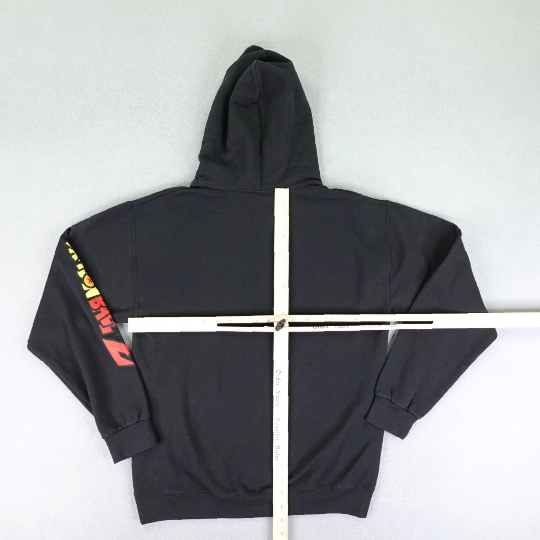 Vintage Dragon Ball Z Hoodie Mens Small Black Goku Super Sayain Pullover Sweatshirt Anime Size US S / EU 44-46 / 1 - 5 Thumbnail