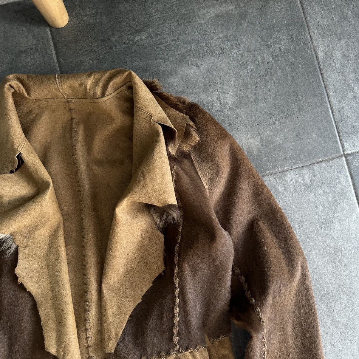 Vintage Luxury Sylvie Schimmel Paris Goat Fur Jacket 38 size Size XS / US 0-2 / IT 36-38 - 5 Thumbnail