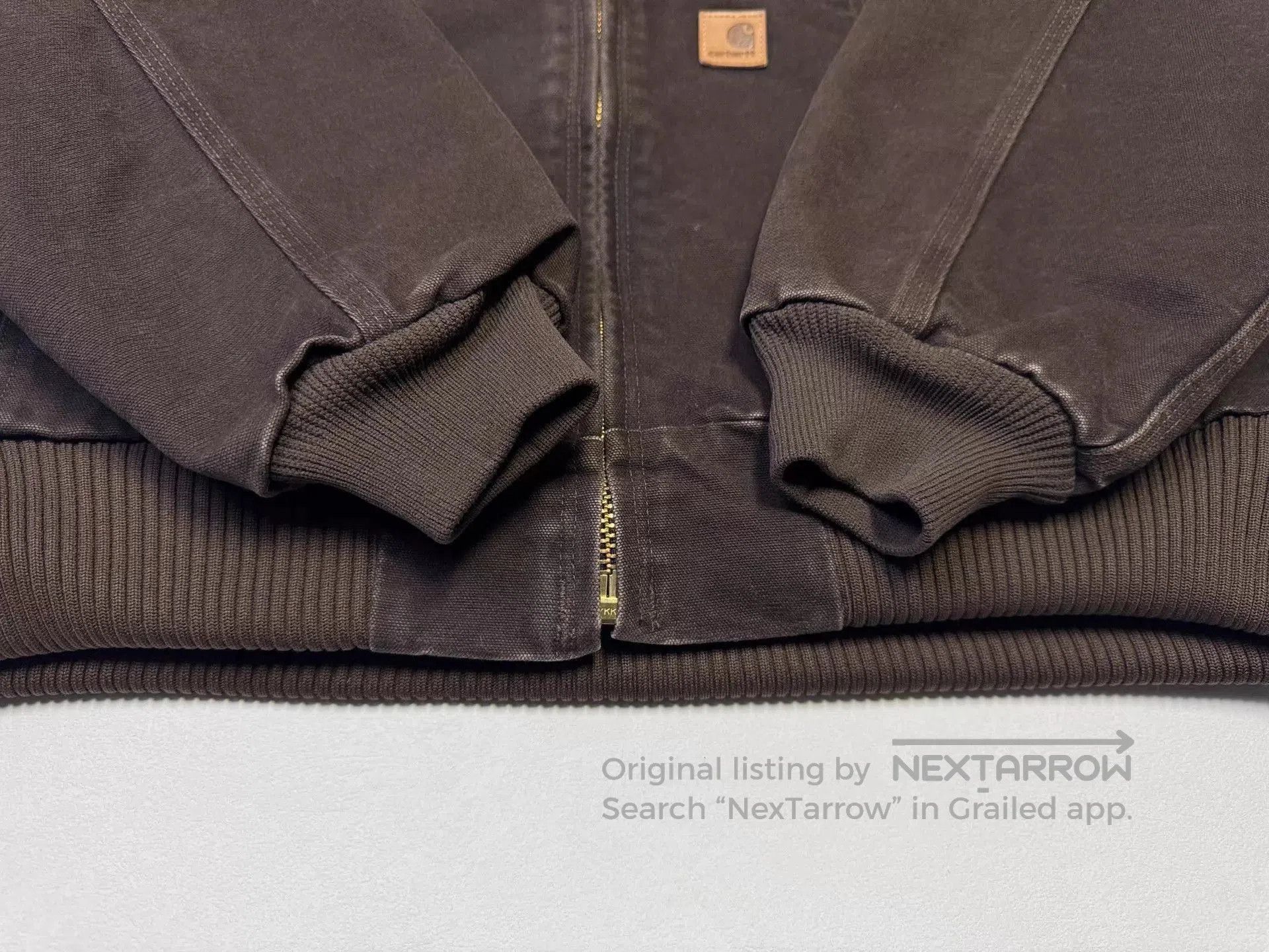 Carhartt Brown Zip. Size US L / EU 52-54 / 3 - 3 Thumbnail