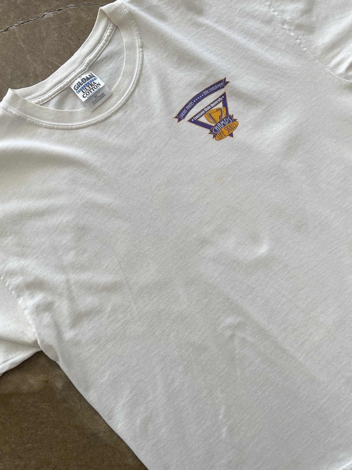 NCAA × Vintage Vintage LSU Life Skills Champ Tee XL Size US XL / EU 56 / 4 - 4 Thumbnail