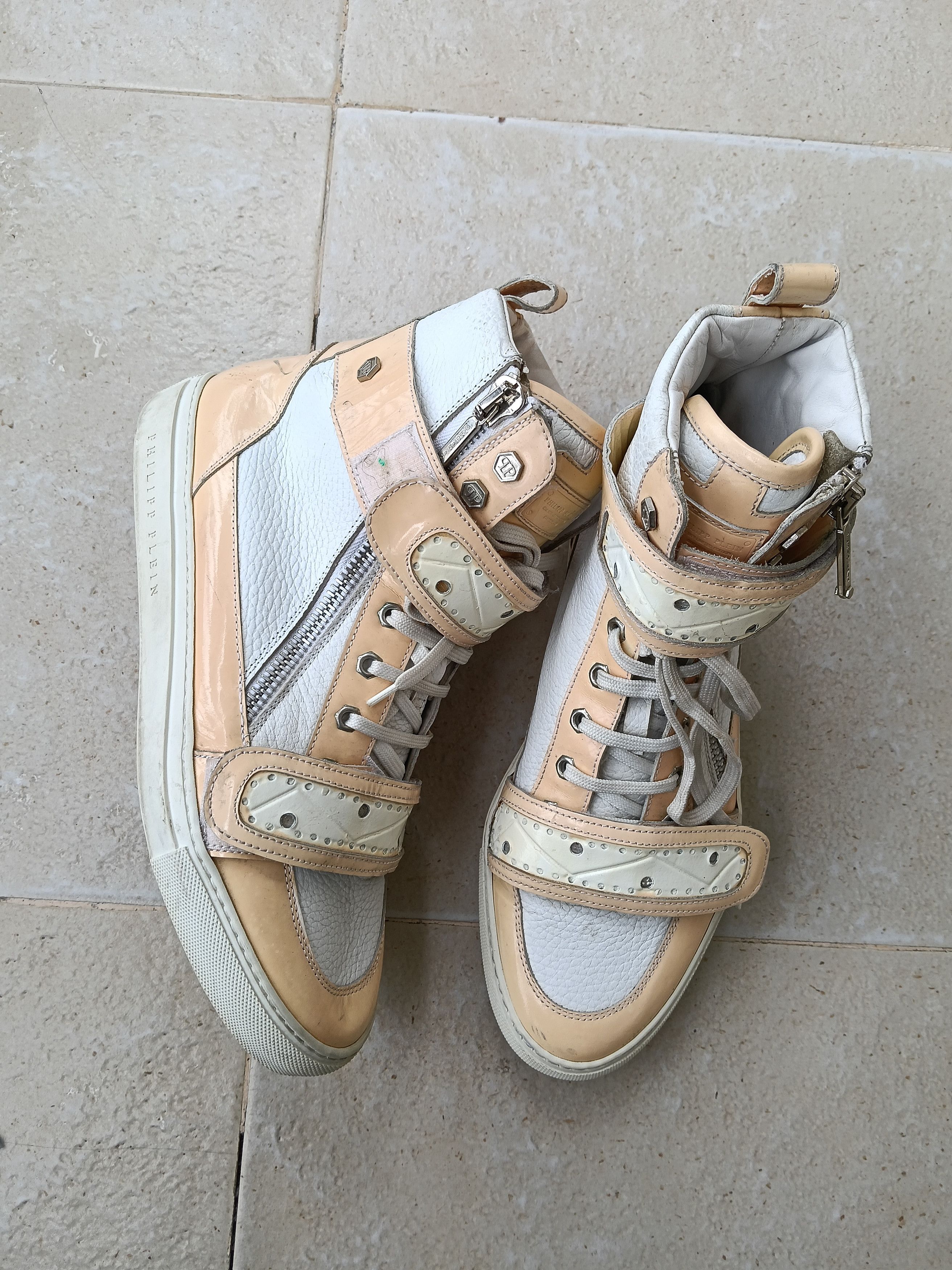 Philipp Plein Philip plein limited edition high top sneakers Size US 8 / EU 41 - 3 Thumbnail