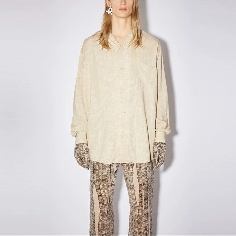 Acne Studios acne studios Casual loose long-sleeved shirt 2506-Nextarrow Size US M / EU 48-50 / 2 - 7 Thumbnail