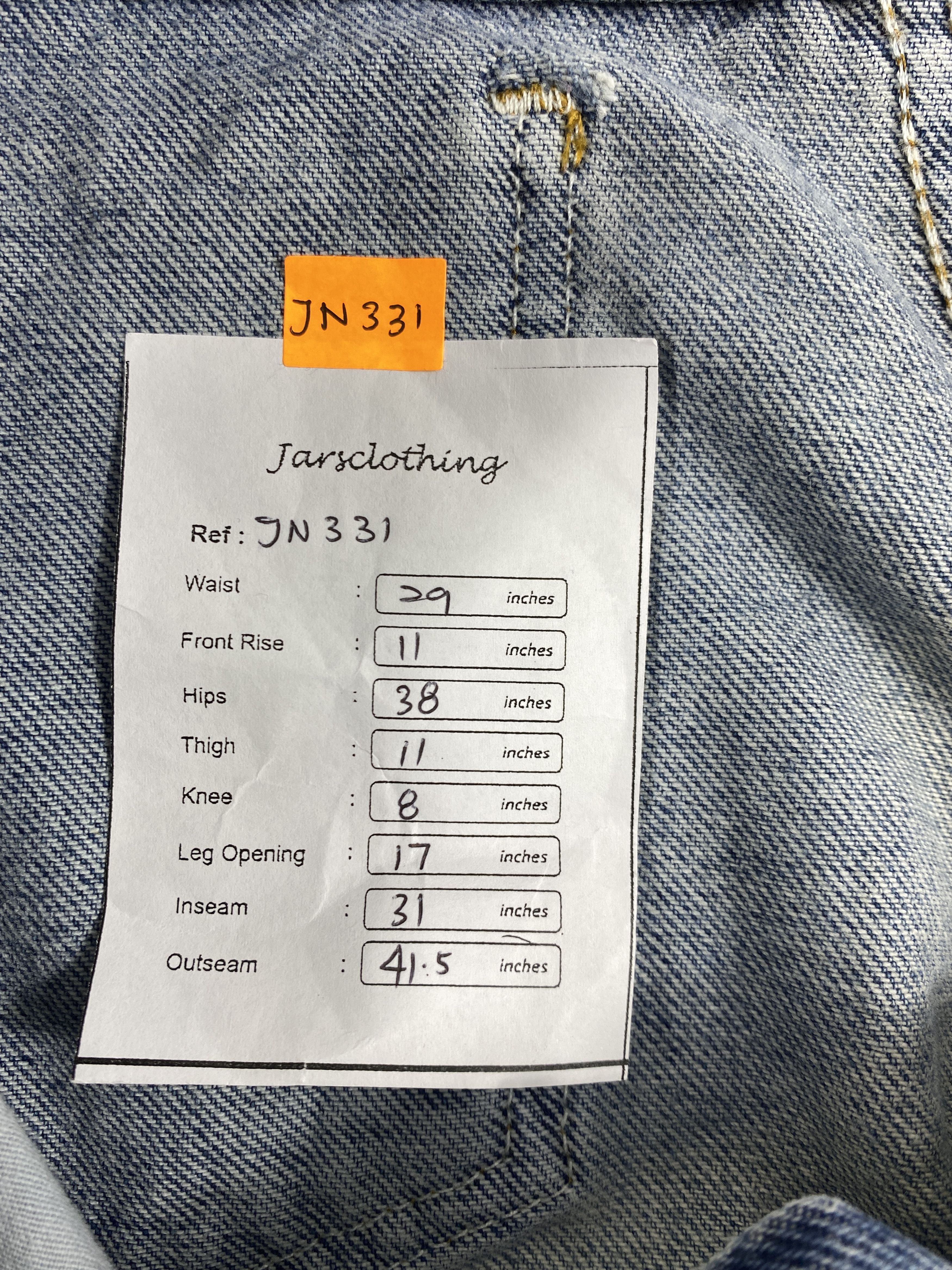 Levi's Vintage Levi's Orange Tab Denim 29x31 -JN331 Size US 29 - 8 Thumbnail