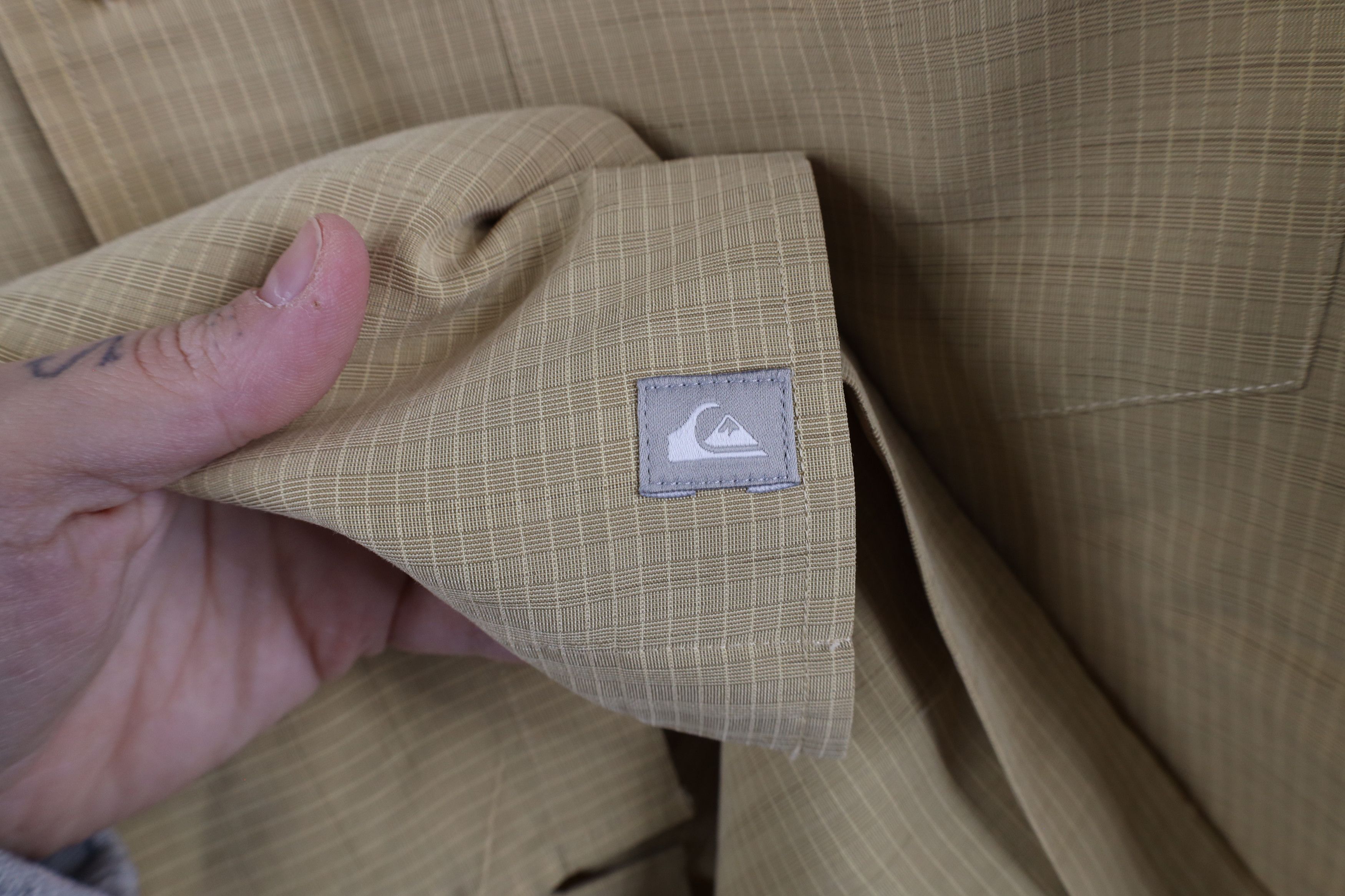 Quiksilver × Vintage Vintage 90s Y2K Quiksilver Short Sleeve Collared Shirt Size US S / EU 44-46 / 1 - 10 Thumbnail