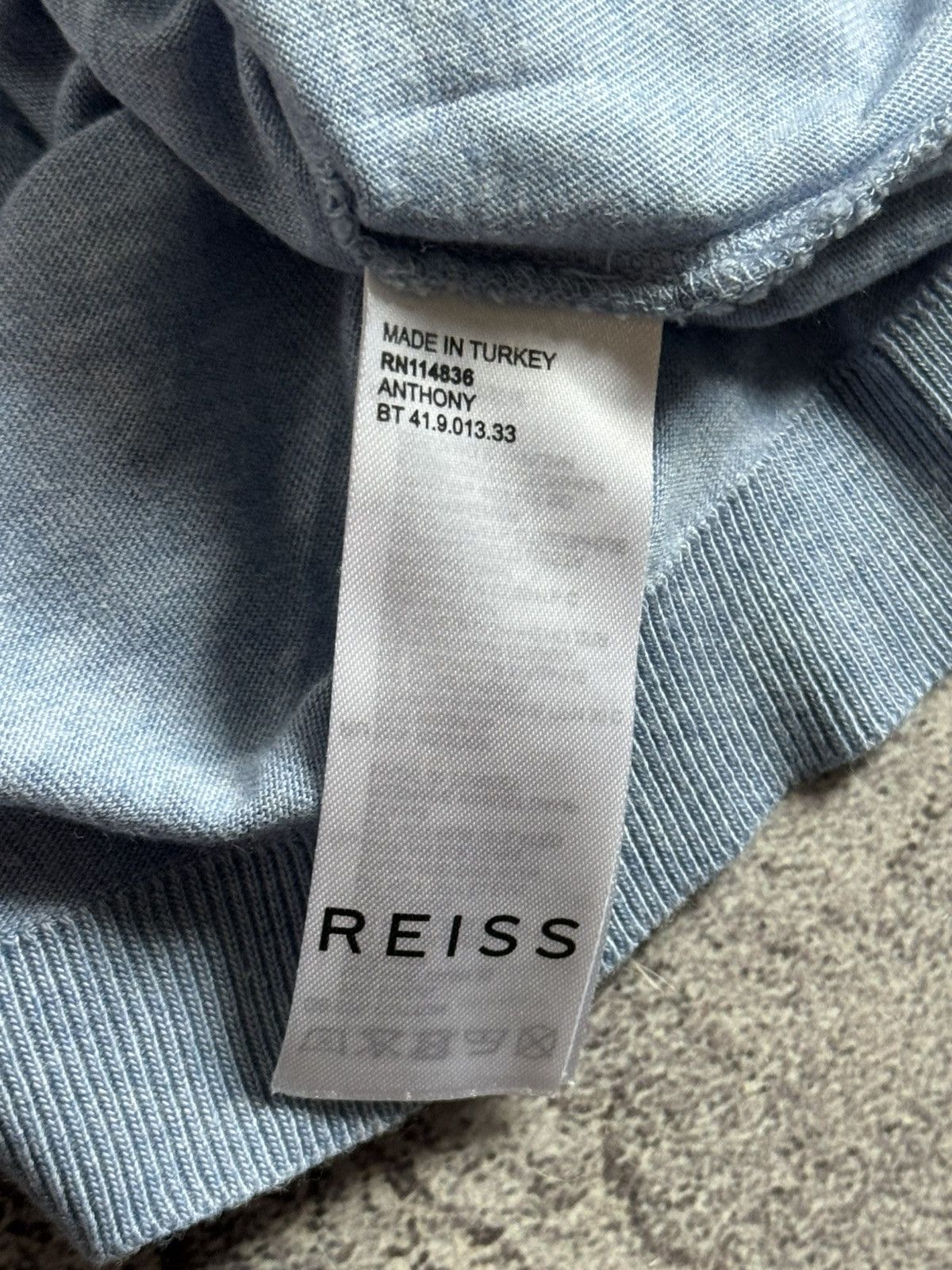 Reiss Reiss S/size polo 1/4 zip casual tee T-shirt old money Size US S / EU 44-46 / 1 - 6 Thumbnail