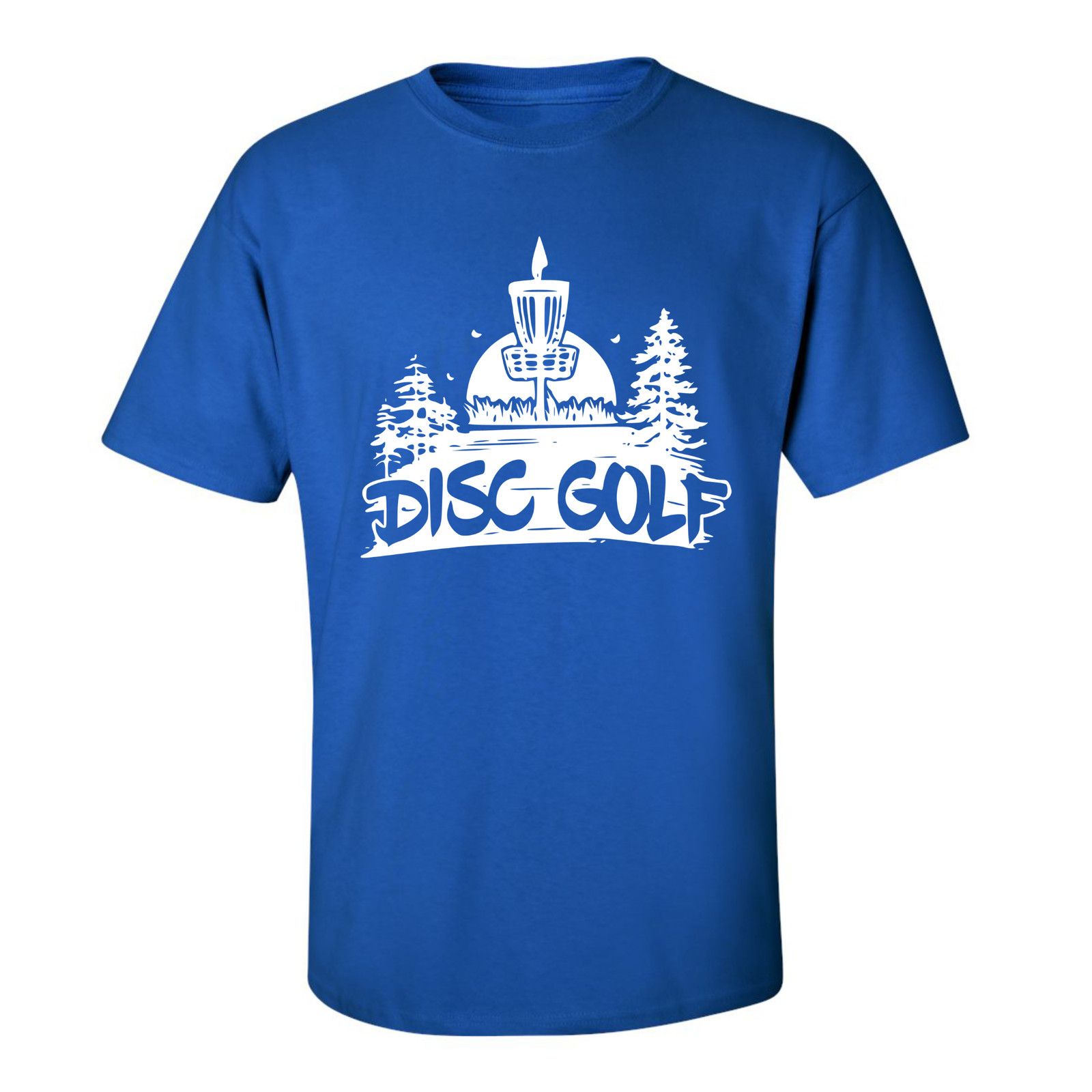 Gildan Disc Golf T Shirt DISCGOLF SUNSET Discgolfer Shirt Size US XL / EU 56 / 4 - 10 Thumbnail