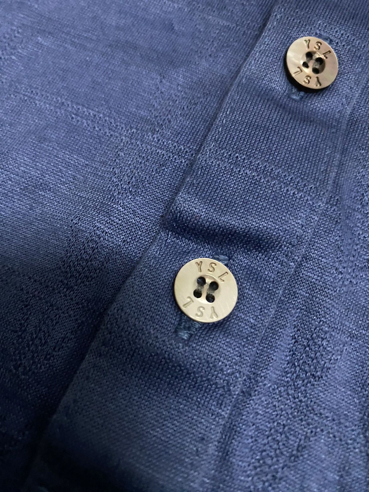 Japanese Brand × Vintage × Yves Saint Laurent Vintage Yves Saint Laurent Ysl Polo Shirt Size US M / EU 48-50 / 2 - 7 Thumbnail