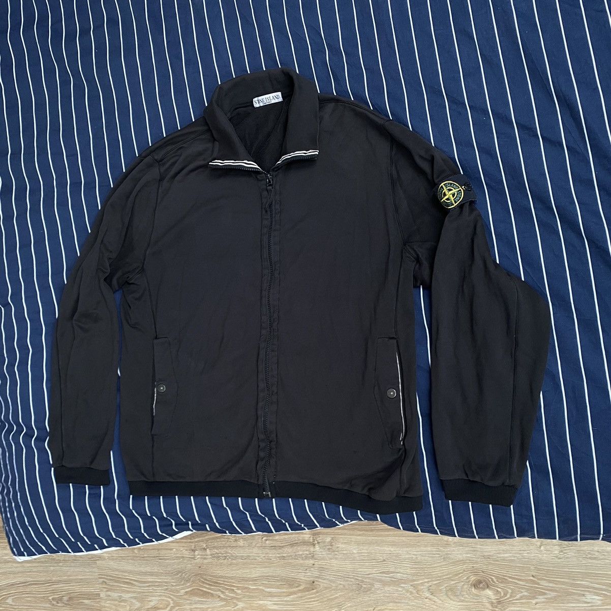 Stone Island Stone island zip sweatshirt vintage Size US XL / EU 56 / 4 - 3 Thumbnail