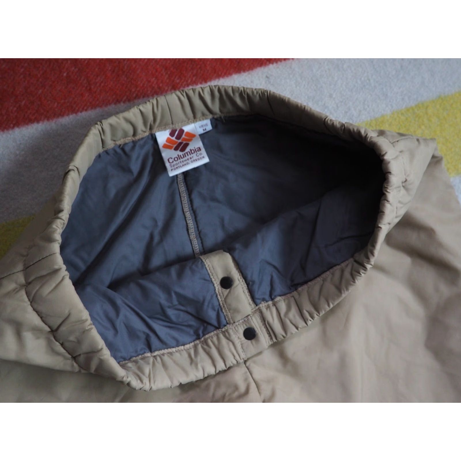 Vintage VINTAGE Columbia Beige Tan Insulated 34x31 Puffer Outdoor Hiking Pants M Size US 34 / EU 50 - 3 Thumbnail