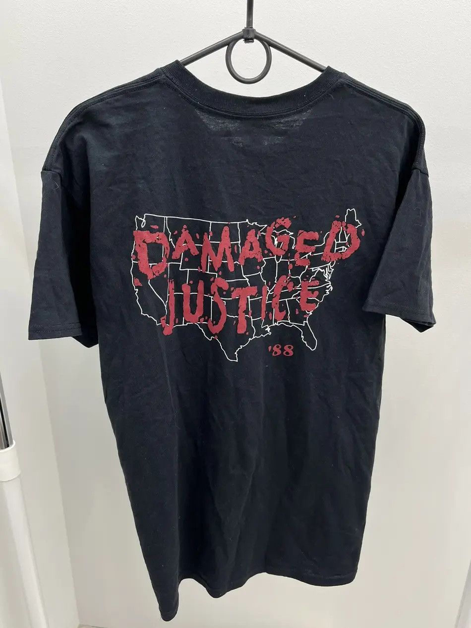 Metallica Metallica 2018 Vintage Big Logo TShirt Skull Damaged Justice Size US L / EU 52-54 / 3 - 2 Thumbnail