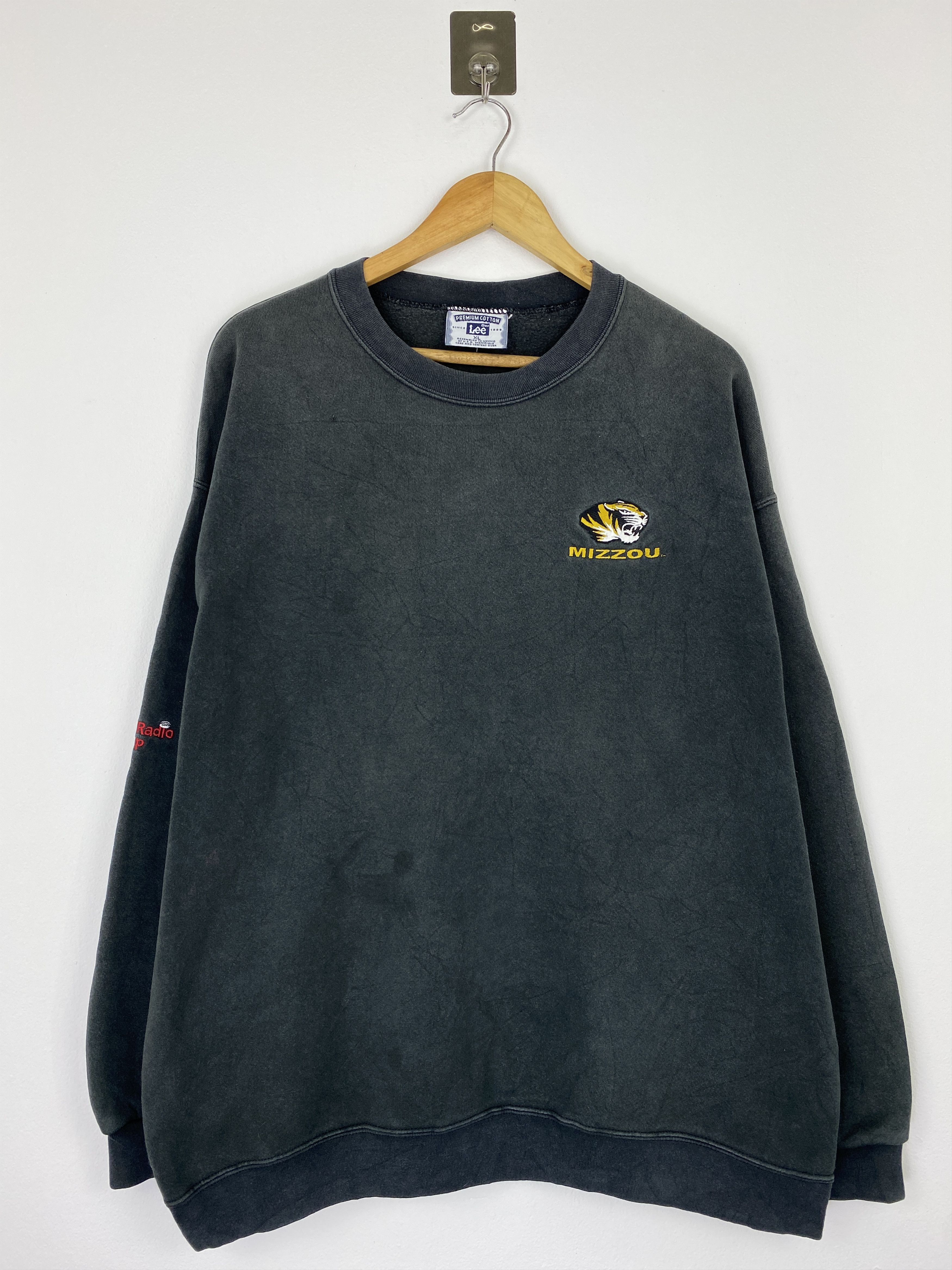 Lee Vintage 90s Lee Mizzou Tigers Missouri Sweatshirt XL BP0025 Size US XL / EU 56 / 4 - 1 Thumbnail