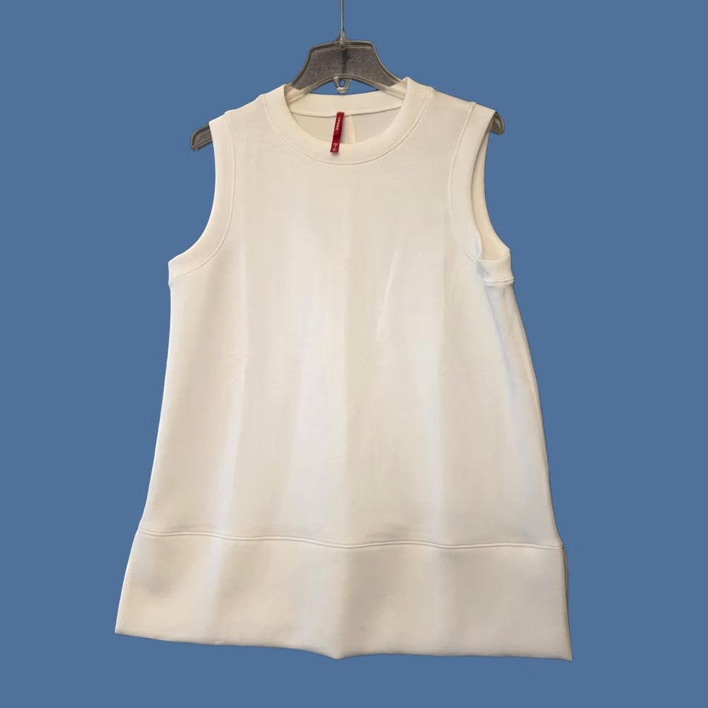 Spanx Spanx Dress L White Stretch Tank Shift Size 36" / US 14 / IT 50 - 1 Thumbnail