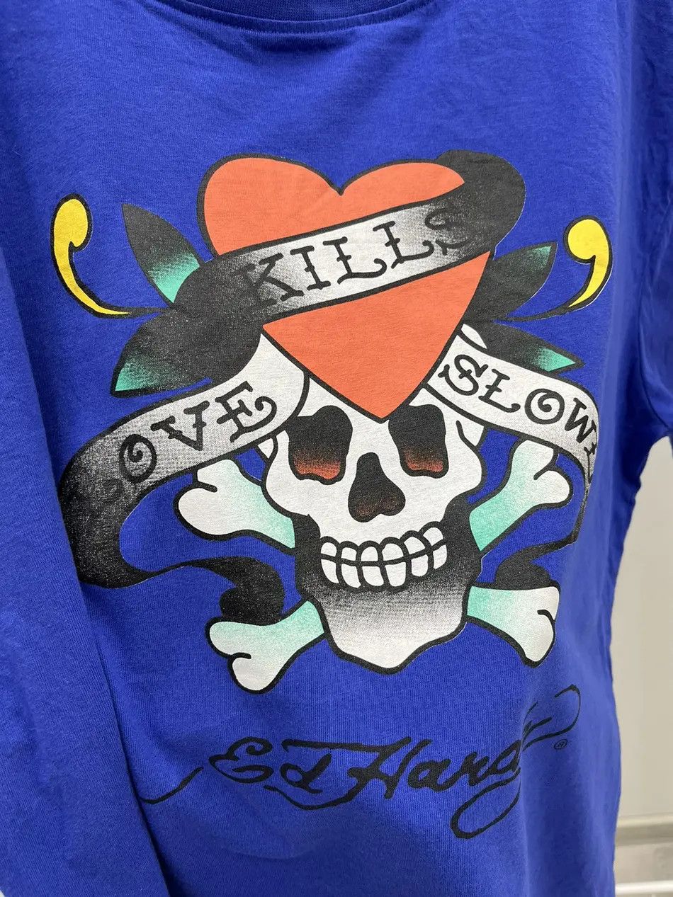 Ed Hardy Ed Hardy Skull Printed Tattoo T-shirt Tee Size US XL / EU 56 / 4 - 2 Thumbnail
