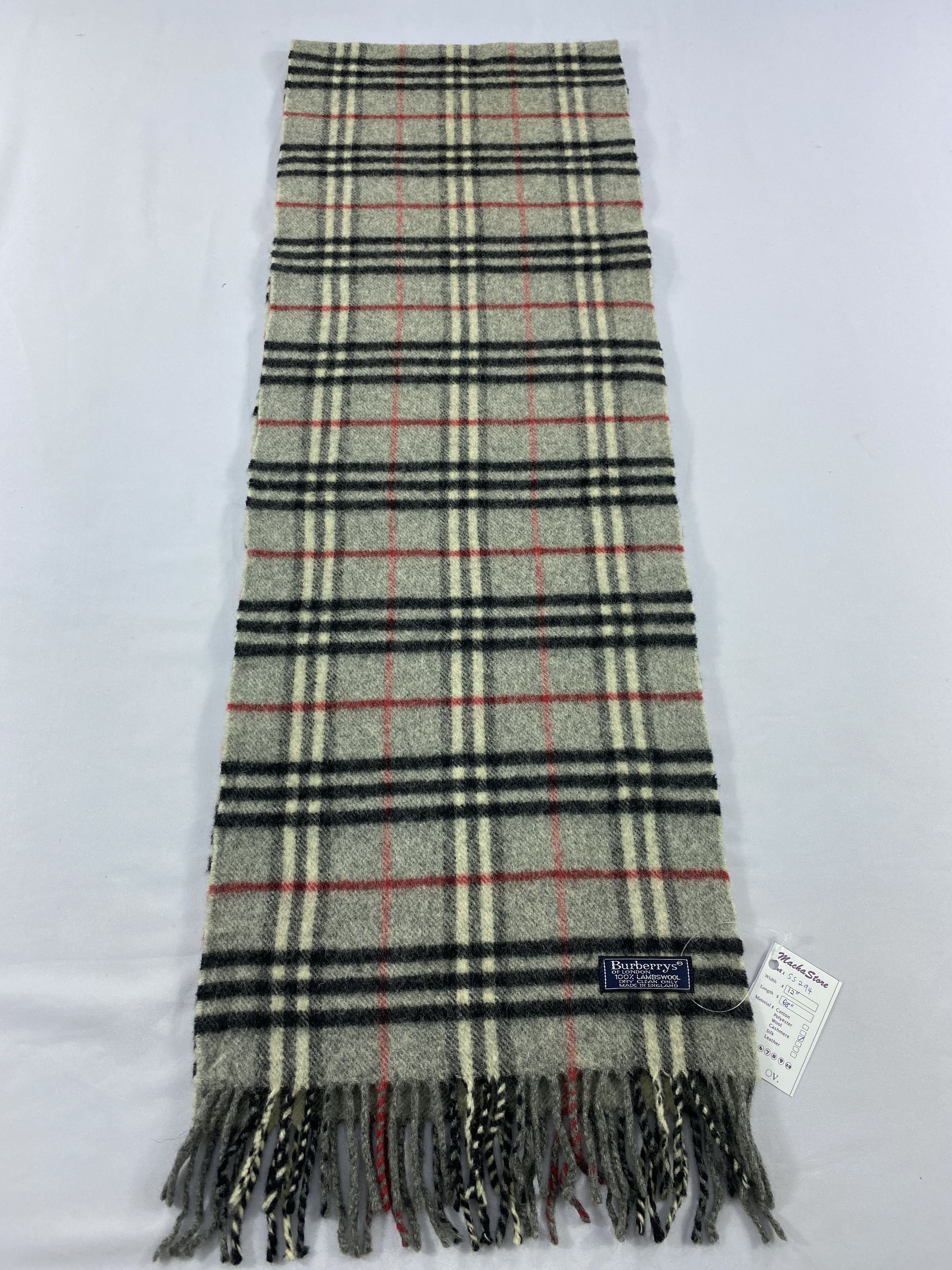 Burberry Vintage Burberry Scarf / Muffler / Neckwear Size ONE SIZE - 4 Thumbnail