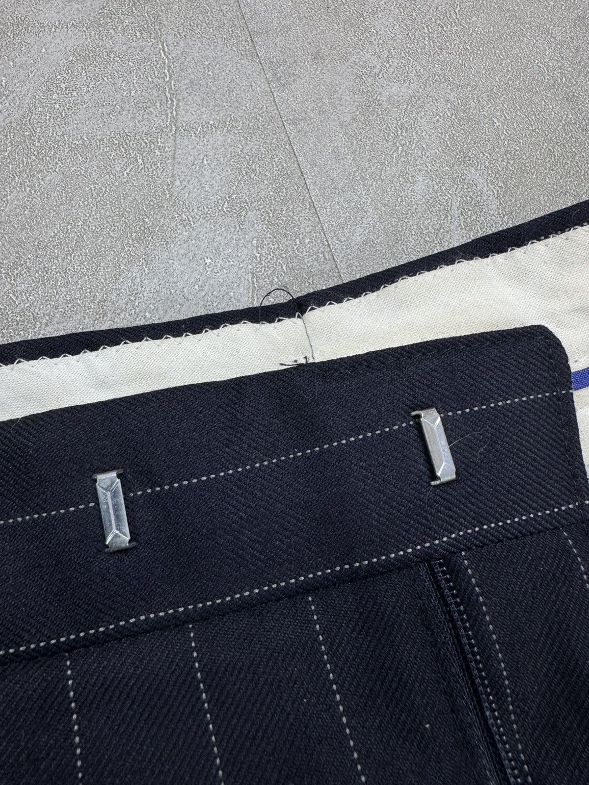 Other Vintage Norton & Townsend Bespoke Tailoring stripes trousers Size US 32 / EU 48 - 13 Thumbnail