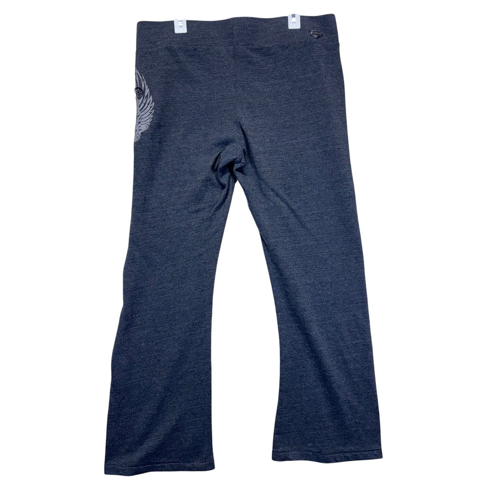 Harley Davidson Harley Davidson Womens 2XL Yoga Pants Wing Logo Embellished Size 42" / US 20 - 5 Thumbnail