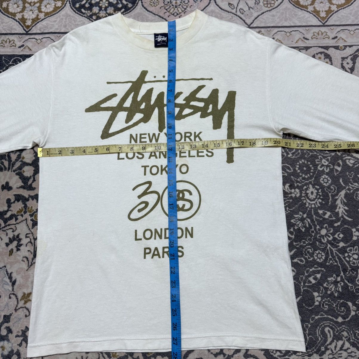 Stussy Vintage Stussy World Tour Shirt Longsleeve Bronx Compton Size US M / EU 48-50 / 2 - 16 Thumbnail