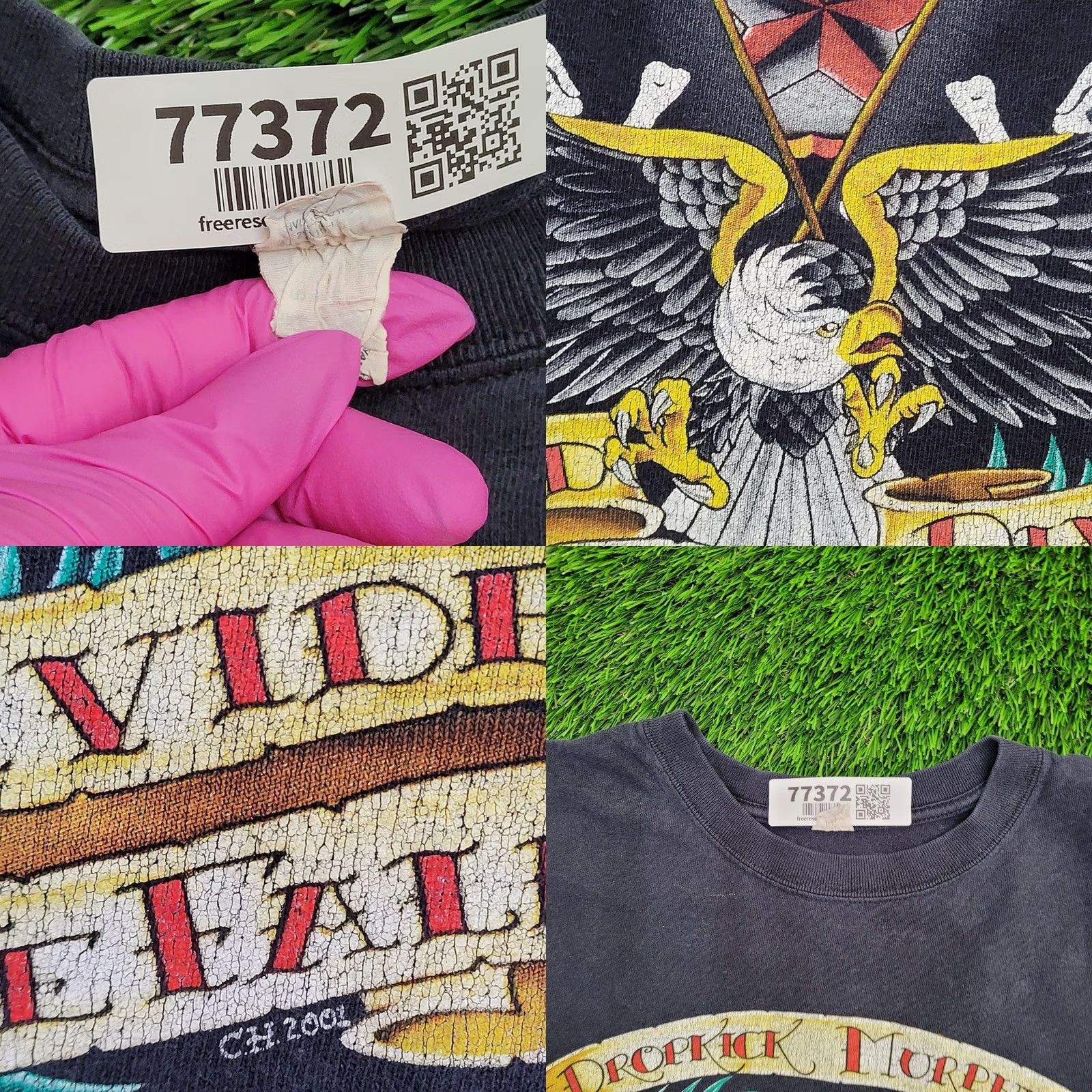 Vintage Vintage Eagle Shirt Large Black Dropkick-Murphys Size US L / EU 52-54 / 3 - 9 Thumbnail