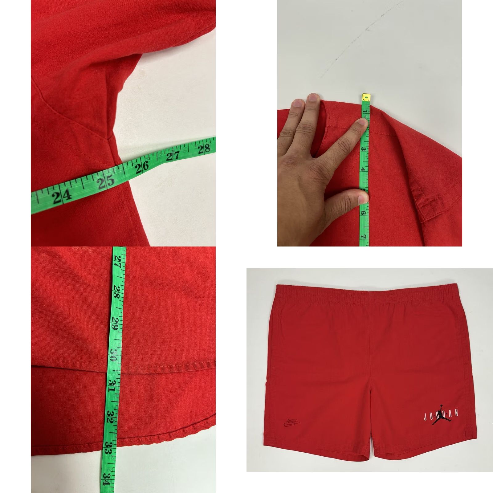Nike VINTAGE Nike Air Jordan Spellout Logo Baseball Jersey & Matching Shorts Set XL/L Size US XL / EU 56 / 4 - 10 Thumbnail