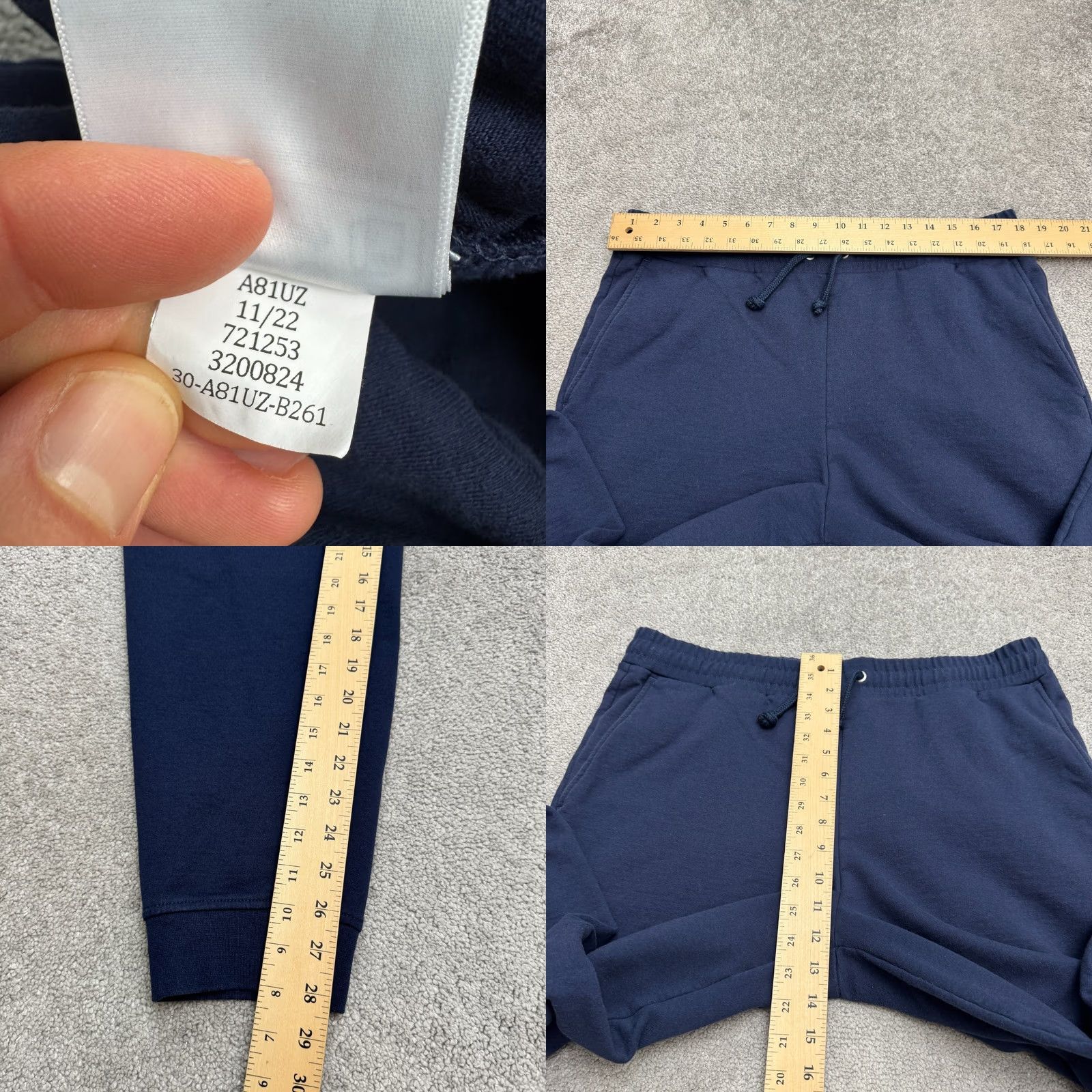 The North Face The North Face Jogger Sweatpants Womens XL Navy Blue Fleece Casual Activewear Size 40" / US 18 - 9 Thumbnail