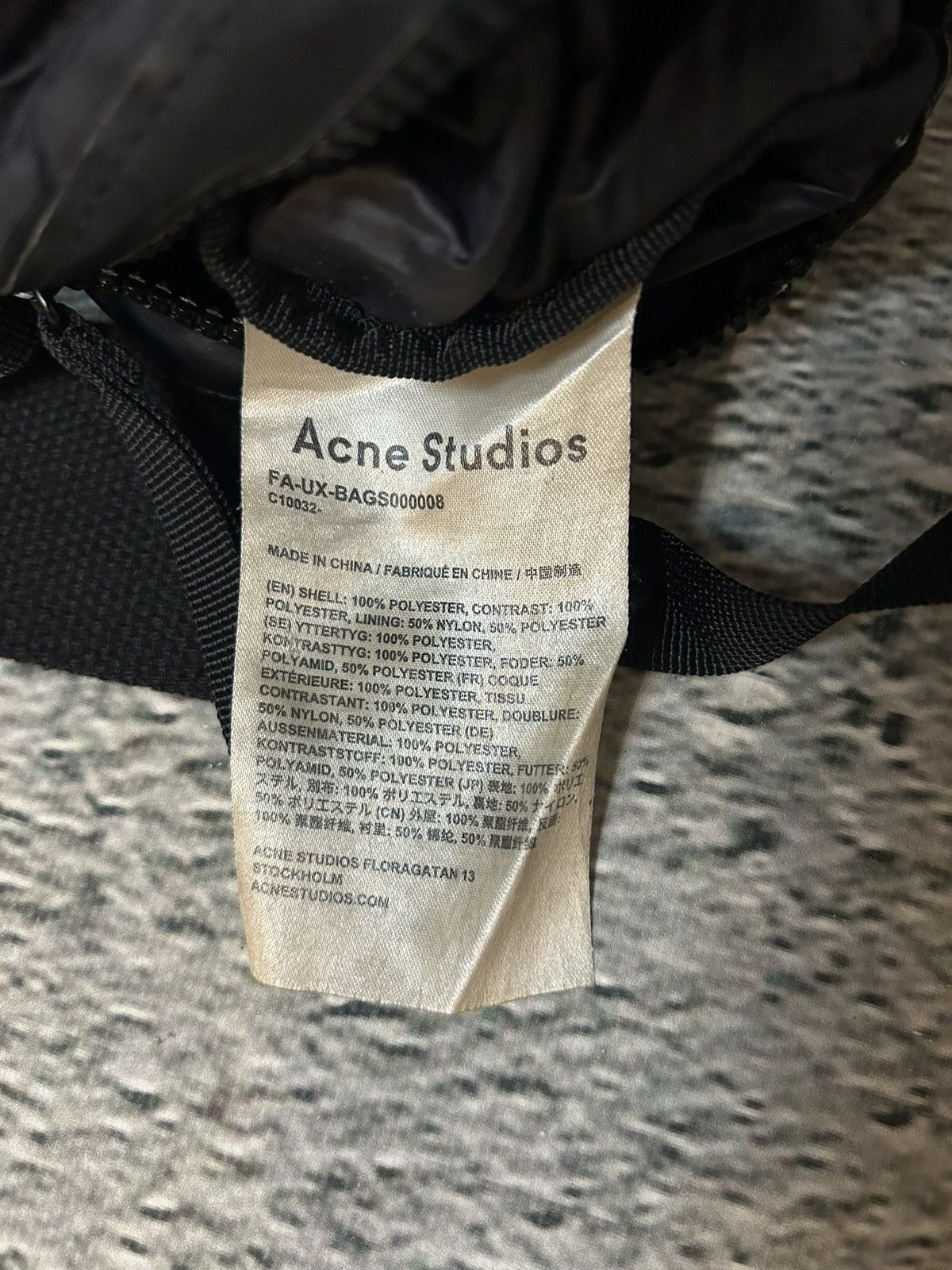 Acne Studios Acne Studios Crossbody Bag Arvel Black Size ONE SIZE - 5 Thumbnail