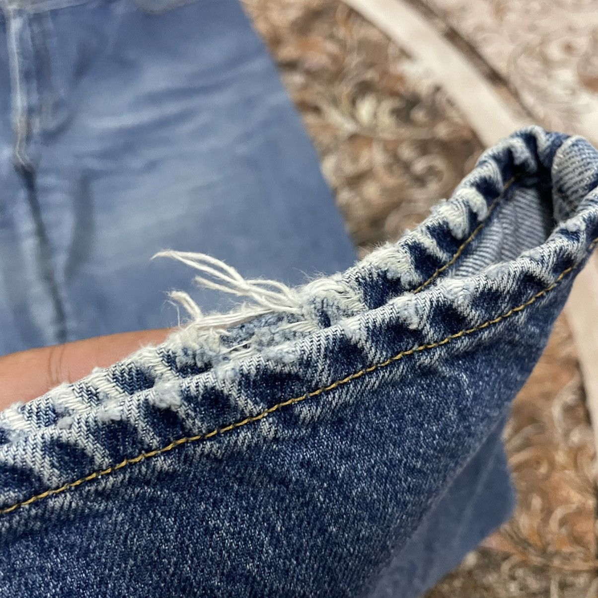 Levi's Vintage Clothing 🔥Vintage Levis 550 Stoned Washed Ripped Distress Denim Jeans Size US 32 / EU 48 - 7 Thumbnail