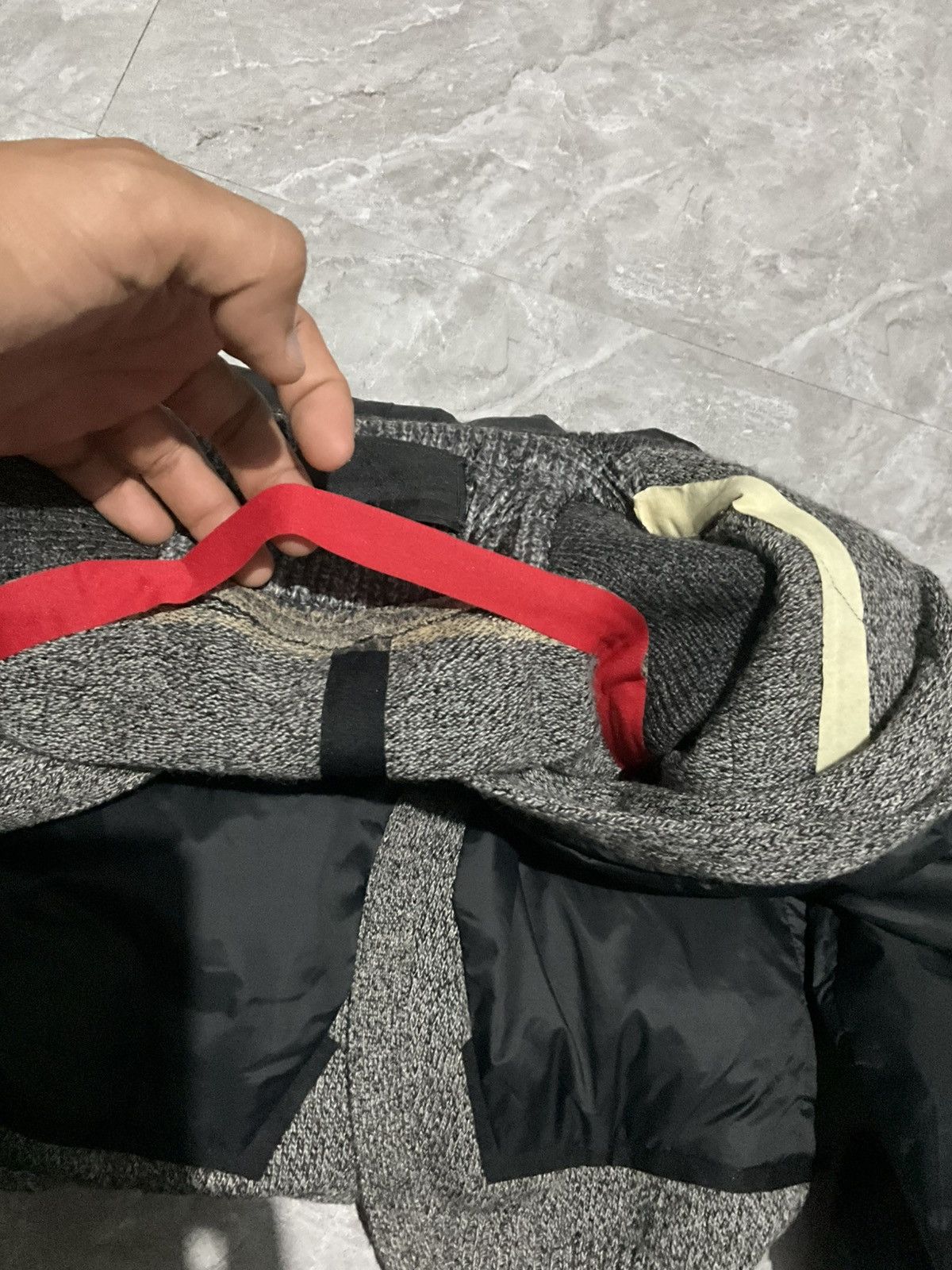 Undercover Undercover A/W 09 Earmuff Maniac Knit Switching Jacket Size US XL / EU 56 / 4 - 10 Thumbnail