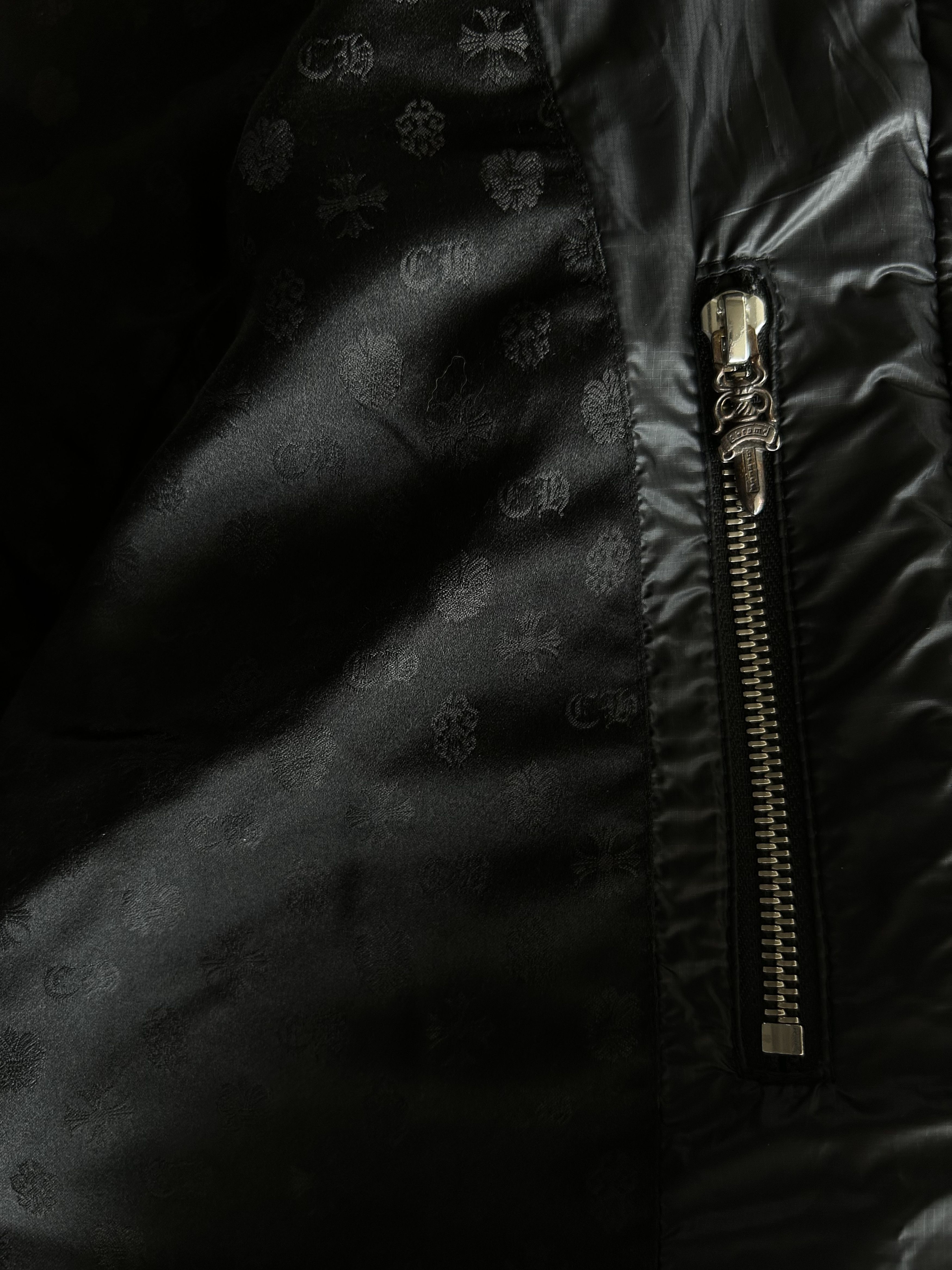 Chrome Hearts Chrome Hearts Black Parka Puffer Jacket Size US XL / EU 56 / 4 - 4 Thumbnail
