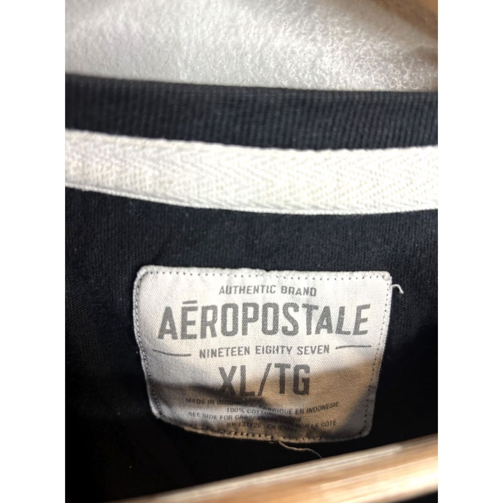 Aeropostale Aeropostale Shirt Mens XL Black Aero NY Athletic Dept Graphic Tee T-Shirt Y2K Size US XL / EU 56 / 4 - 3 Thumbnail
