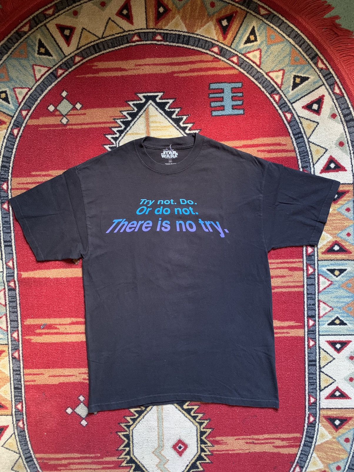 Star Wars StarWars Yoda "Try not. Do. Or Do Not. There Is No Try" Size US L / EU 52-54 / 3 - 1 Thumbnail