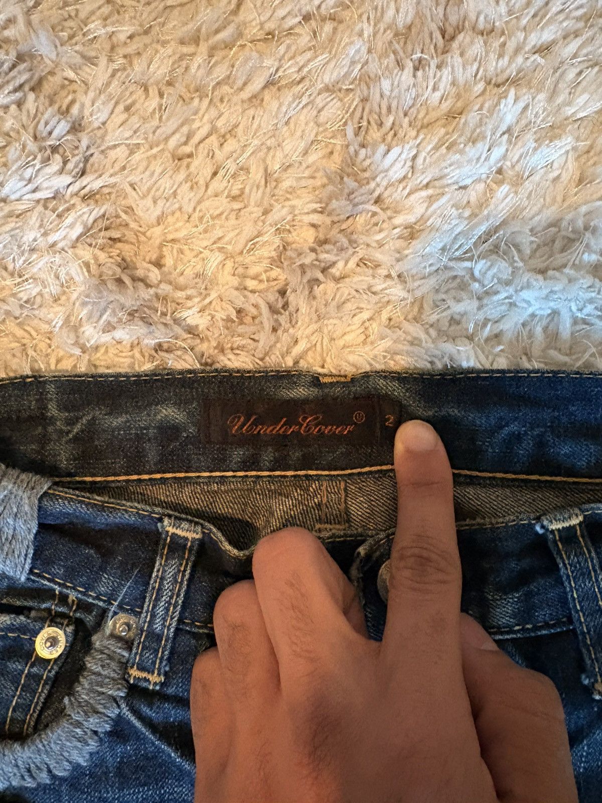 Undercover Undercover Bug Denim Size US 30 / EU 46 - 3 Thumbnail