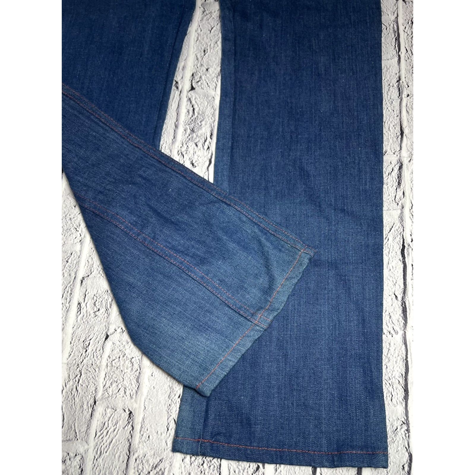 Vintage VINTAGE 70s DYNAMITE STIX Denim Jeans Blue 14 Medium Mens Size 36" / US 14 / IT 50 - 4 Thumbnail