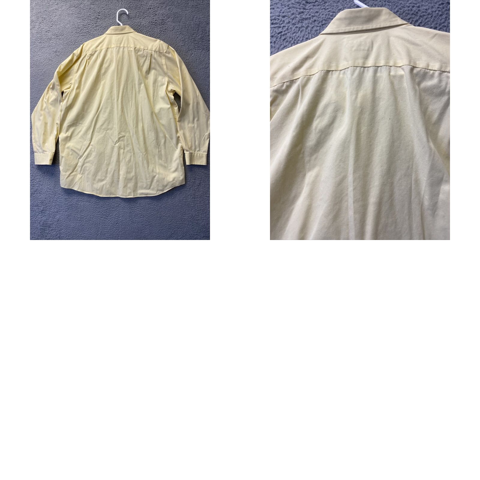 Vintage L.L. Bean Vintage Button-Up Shirt Men's XLT Yellow Solid Long Sleeve Casual Outdoor Size US XL / EU 56 / 4 - 8 Thumbnail