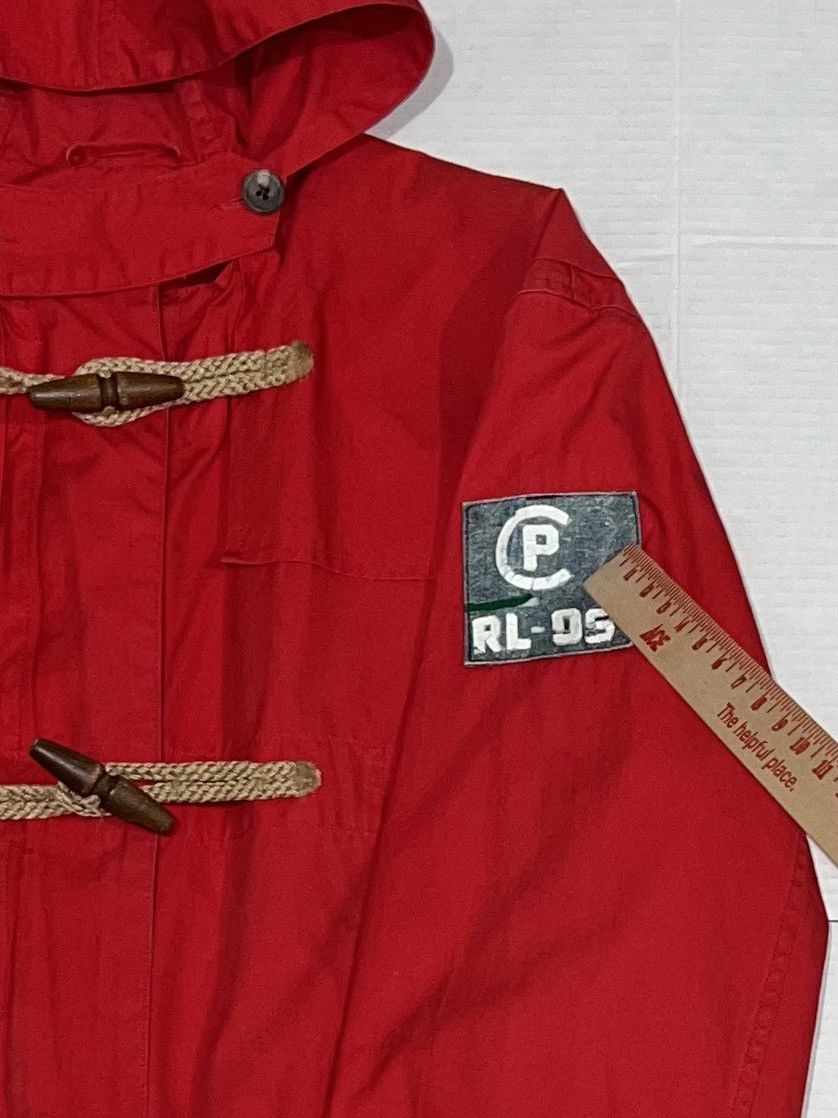 Polo Ralph Lauren Vintage 90s Polo Ralph Lauren Cp Rl-93 Red Duffel Jacket S Size US S / EU 44-46 / 1 - 8 Thumbnail
