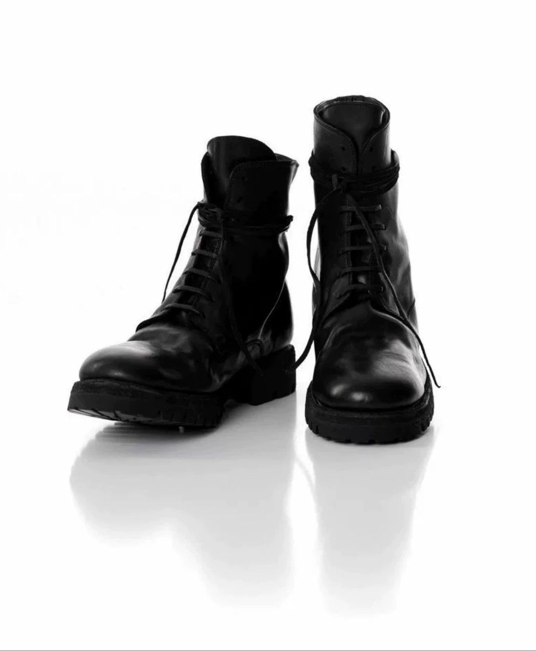 GUIDI 795V Black Horsehide Martin Boots 41/42/44
