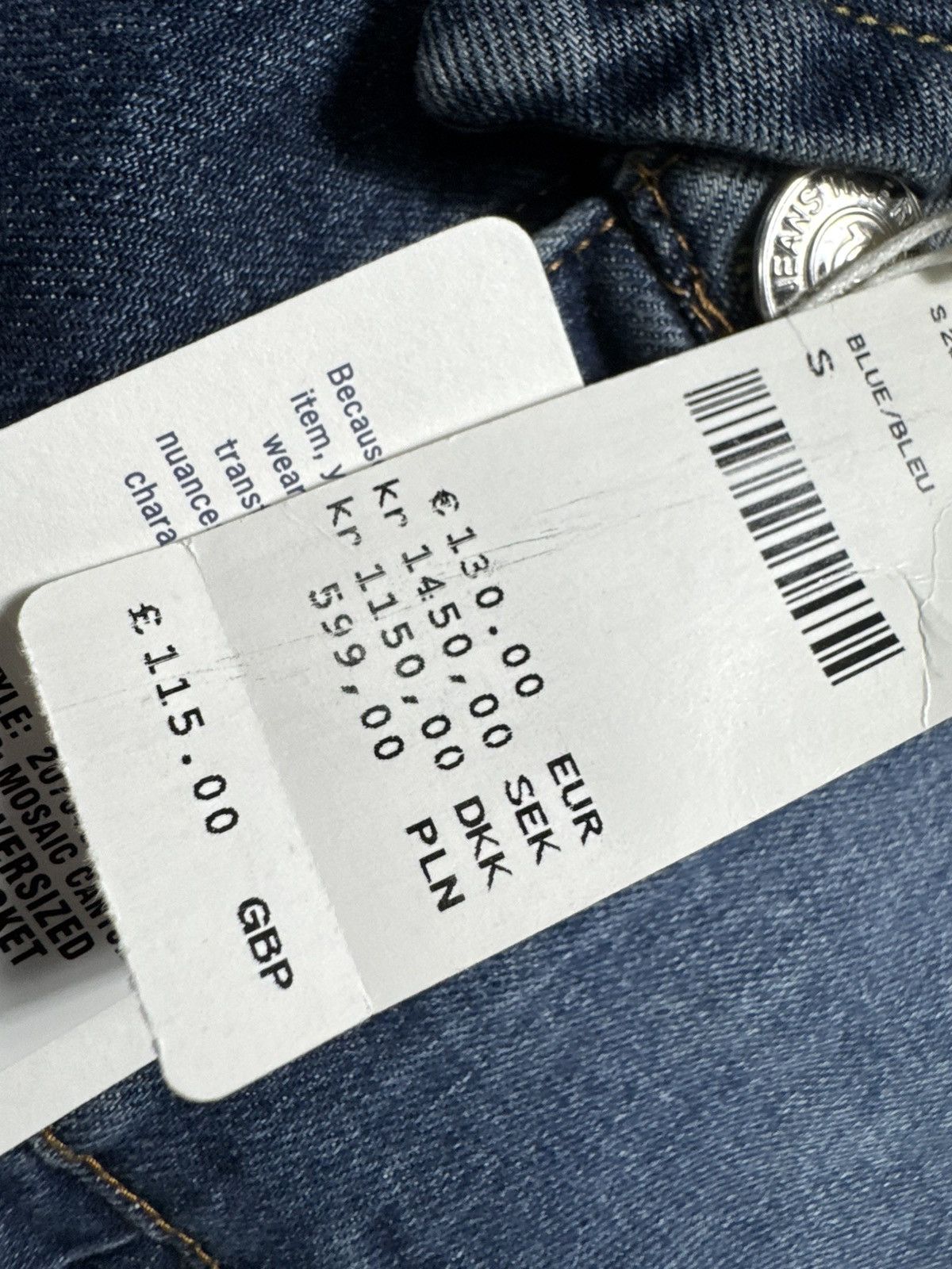 True Religion True Religion New Vintage Denim Jacket Size S Multi Logo Size US S / EU 44-46 / 1 - 10 Thumbnail