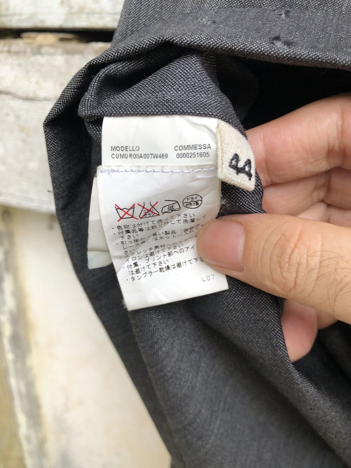 Designer × Marni Vintage Marni Mandarin Collar L/S Button Size US S / EU 44-46 / 1 - 8 Thumbnail