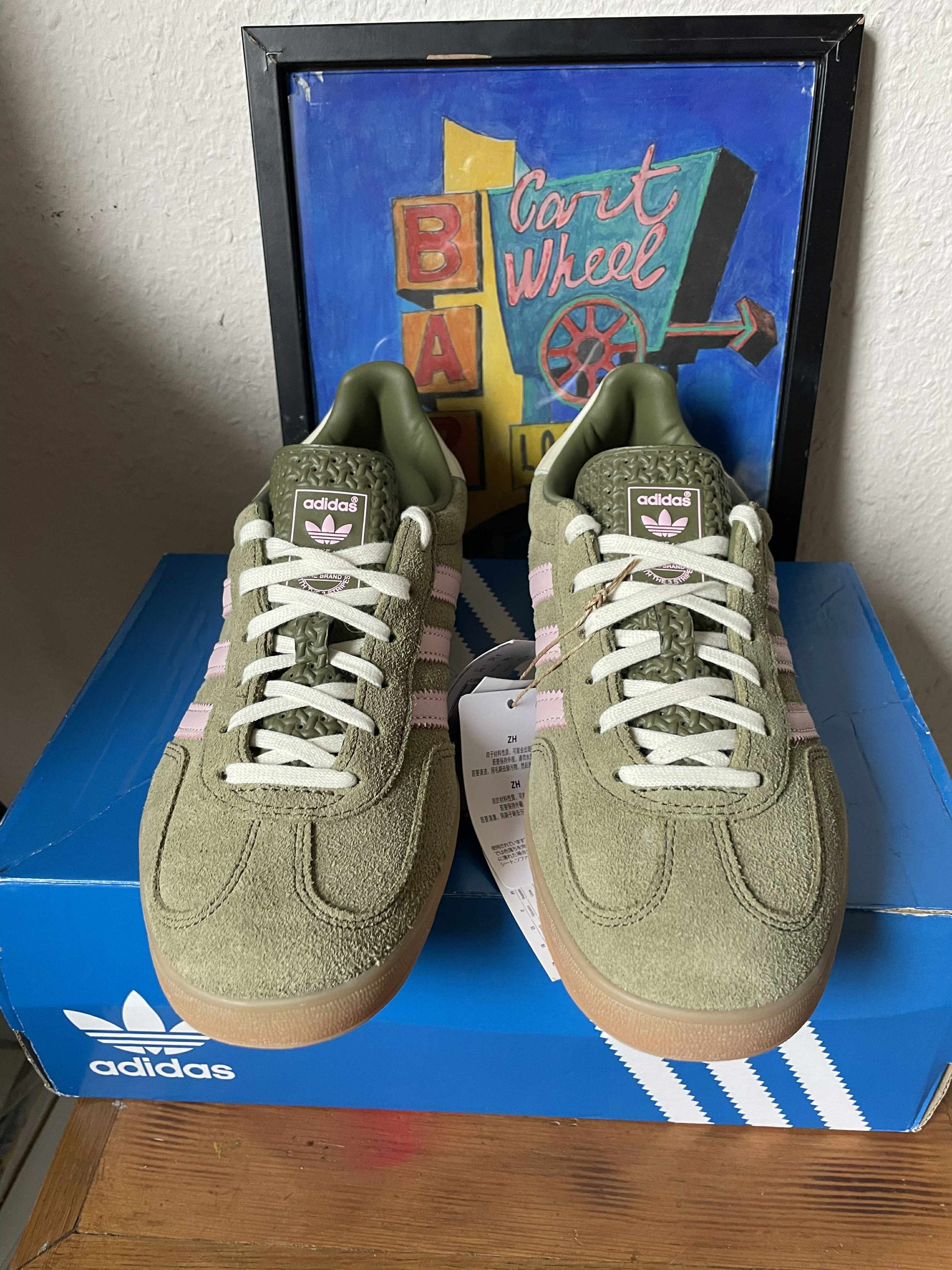 Adidas Adidas Gazelle Indoor Focus Olive Womens US 7.5 Size US 7.5 / IT 37.5 - 4 Thumbnail