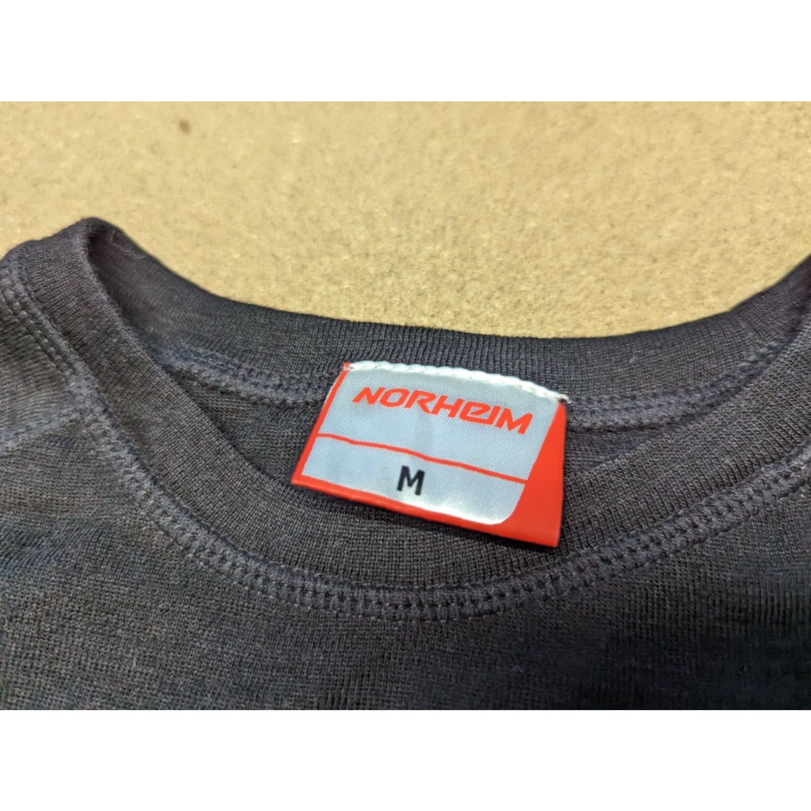 Vintage Norheim Black Base Layer Shirt Mens Medium Merino Blend Ski Sports Running Size US M / EU 48-50 / 2 - 7 Thumbnail