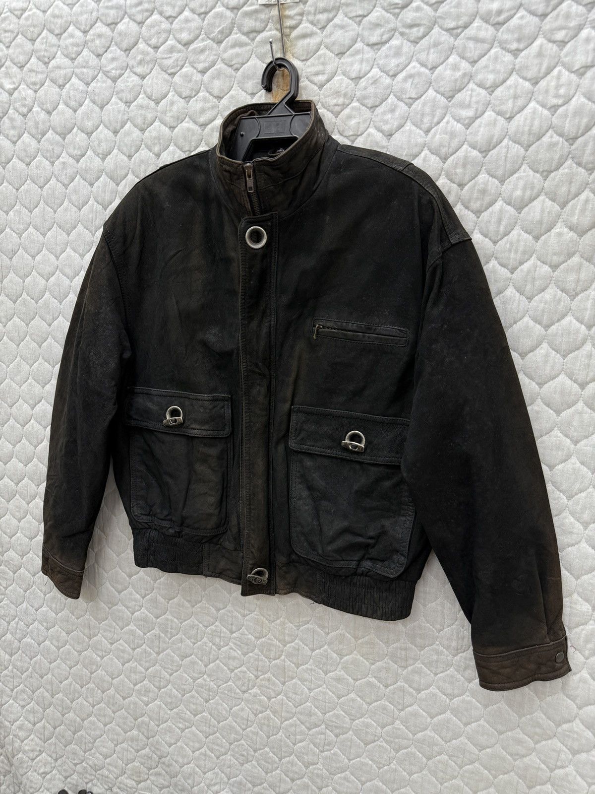 Genuine Leather 🔥🔥🔥ARCHIVE VINTAGE COSI LEATHER SUNFADED JACKET Size US M / EU 48-50 / 2 - 3 Thumbnail