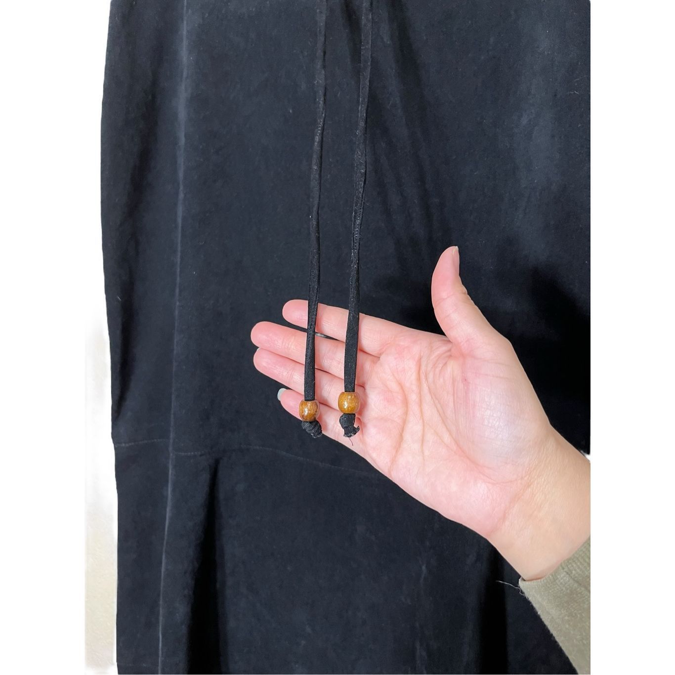 Other Vintage First Option 90s Black Maxi Dress Size 8 Size 30" / US 8 / IT 44 - 4 Thumbnail