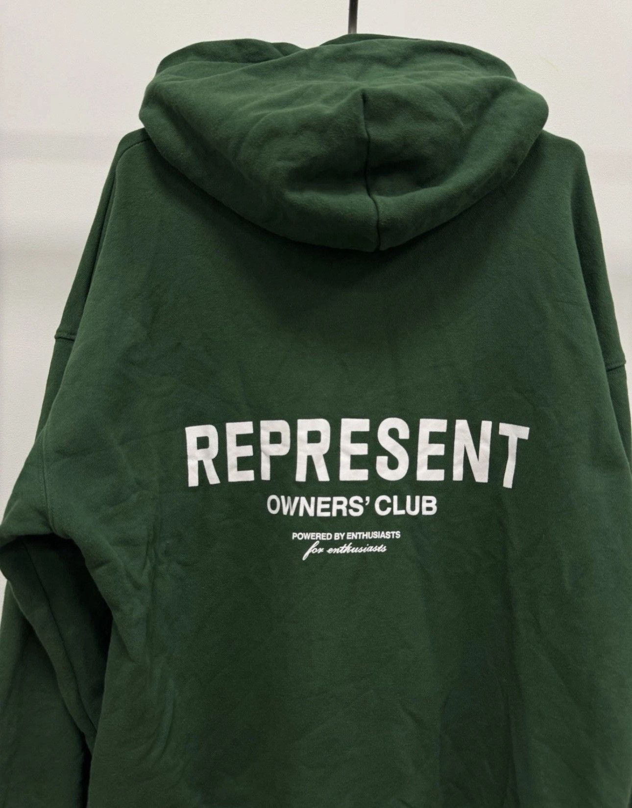 Represent Clo. Represent Owners Club Oversize Hoodie Green Mens M Size Size US M / EU 48-50 / 2 - 5 Thumbnail