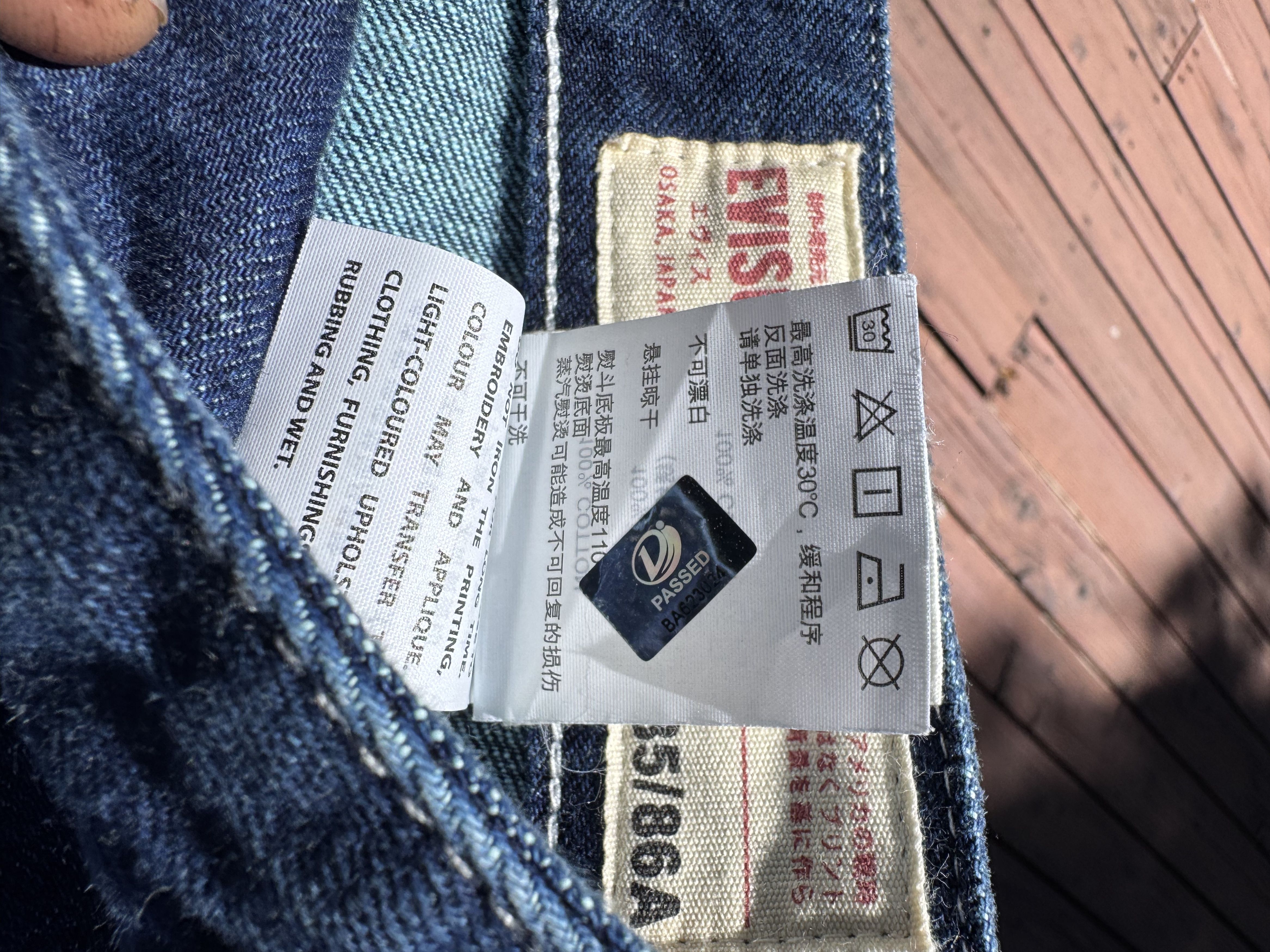 Evisu 2019 Evisu Multi pocket denim jeans Size US 36 / EU 52 - 8 Thumbnail