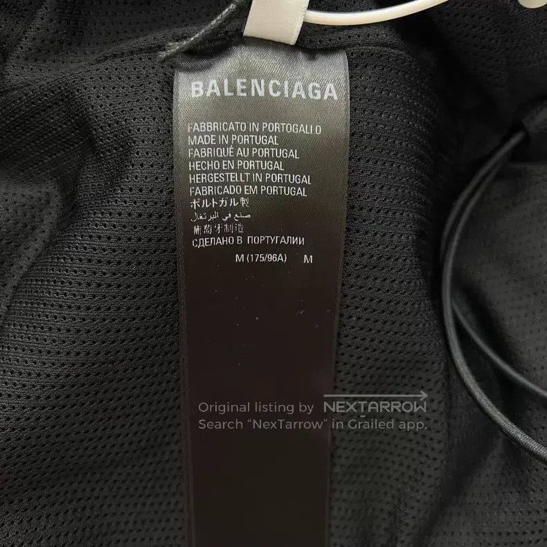Balenciaga Balenciaga Black and White Teddy Fleece Jacket Size US M / EU 48-50 / 2 - 4 Thumbnail
