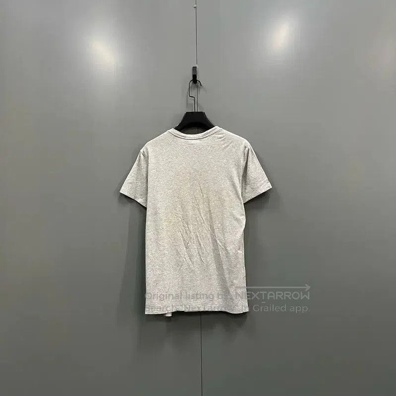 Burberry Burberry Gray Cotton Logo Short Sleeve T-Shirt. Size M / US 6-8 / IT 42-44 - 2 Thumbnail