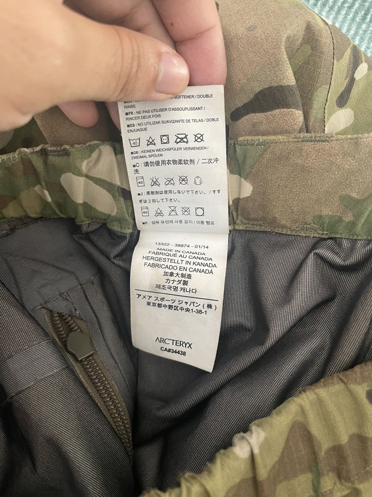 Arc'teryx Arcteryx LEAF Alpha Trousers Gen 2 Multicam Large Size US 36 / EU 52 - 8 Thumbnail