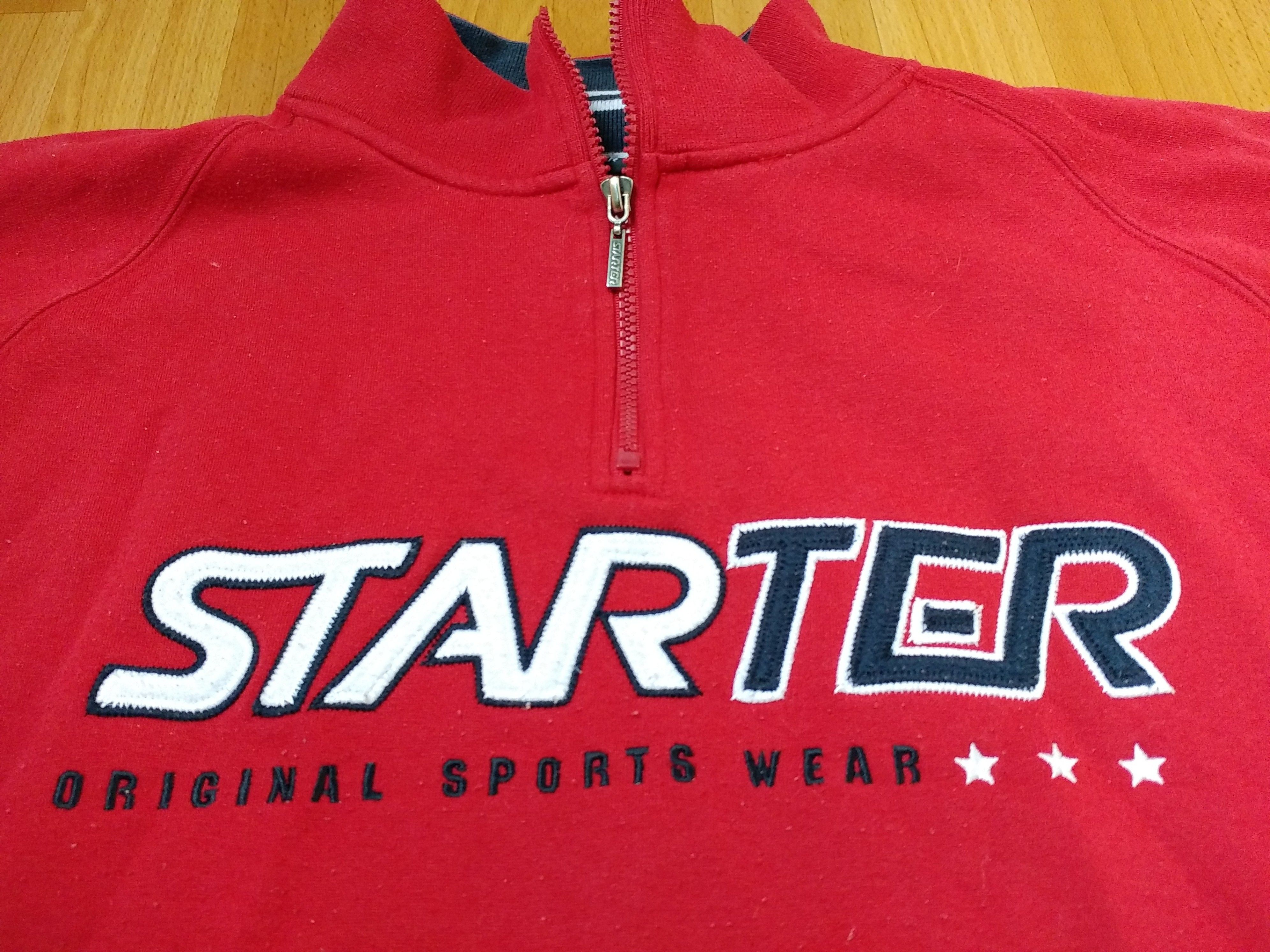 Starter STARTER sweatshirt, fleece jacket vintage 90s hip-hop XXL Size US XXL / EU 58 / 5 - 7 Thumbnail