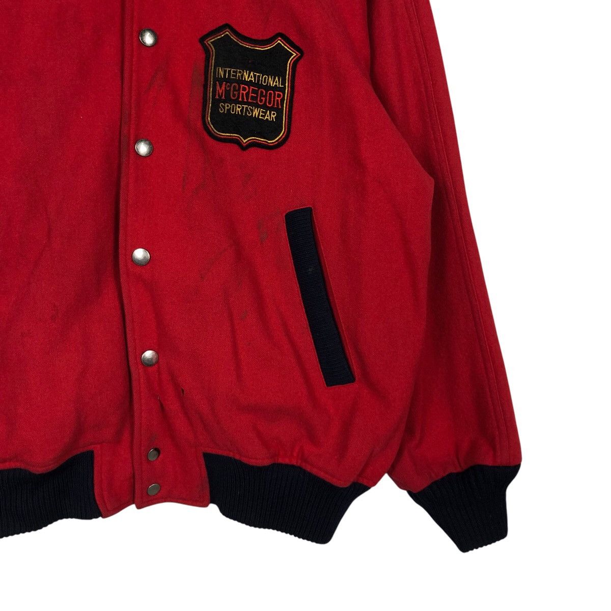 Japanese Brand 📌Vintage Bomber Jacket Mc Gregor Big Logo Issey Miyake Size US L / EU 52-54 / 3 - 5 Thumbnail