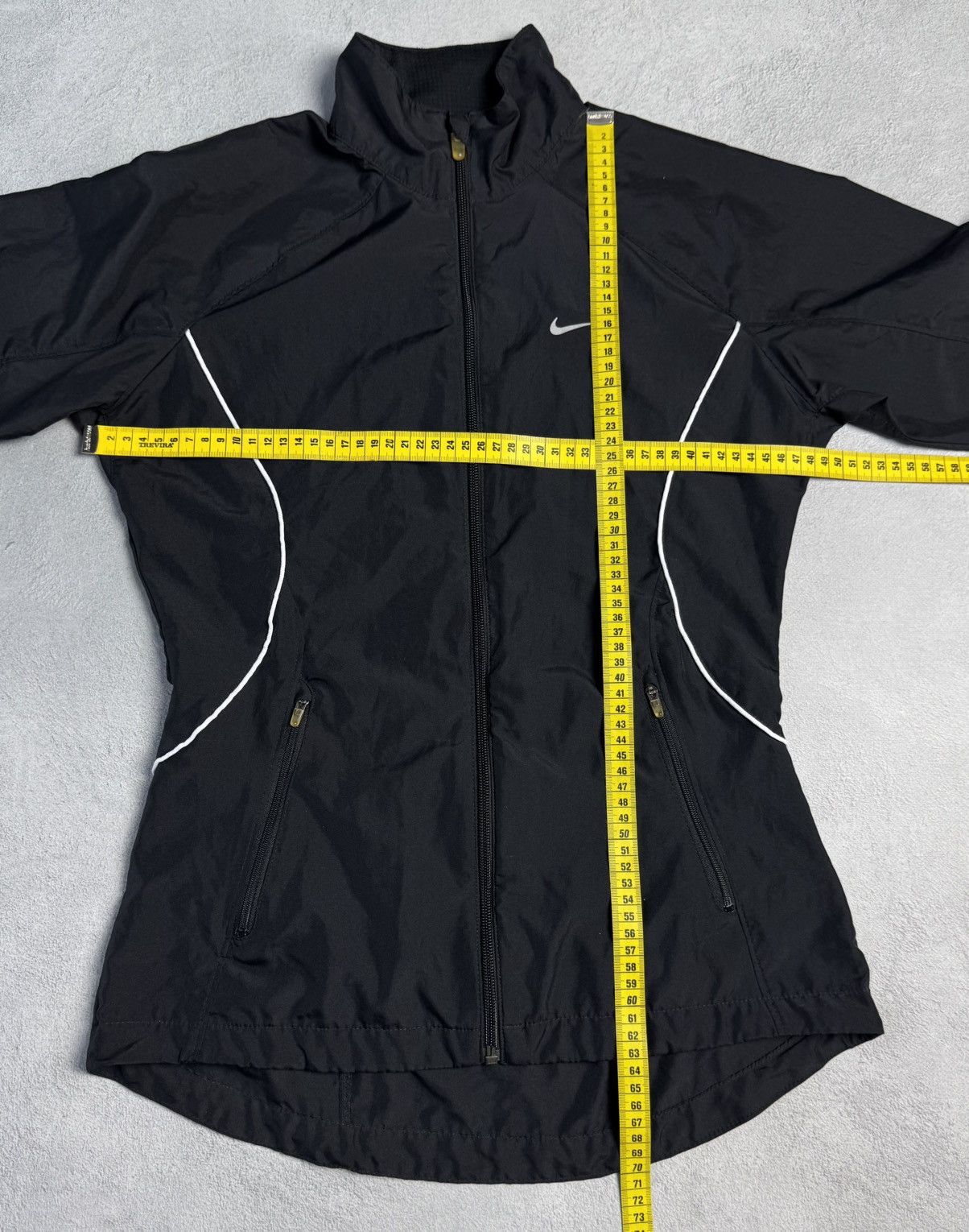 Nike Vintage 00s Nike Drill Small Logo Zip Up Windbreaker Size S / US 4 / IT 40 - 12 Thumbnail